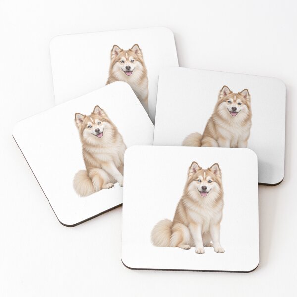 Item preview, Pomsky Dog cream and White designed and sold by BackgroundND.