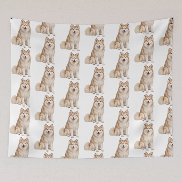 Item preview, Pomsky Dog cream and White designed and sold by BackgroundND.