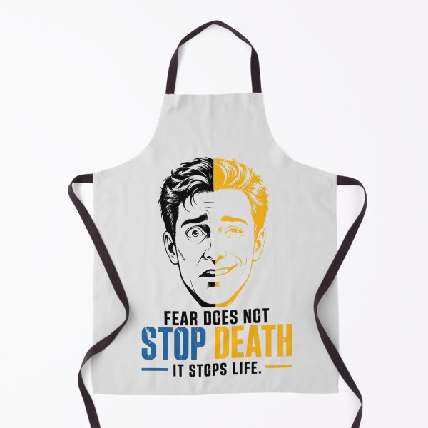 Item preview, Fear Does Not Stop Death, It Stops Life – Gothic Hourglass Design 7 designed and sold by GoGreenlove.