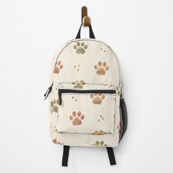 Item preview, Paw Print Watercolor Safari Pattern designed and sold by mycute-stickers.