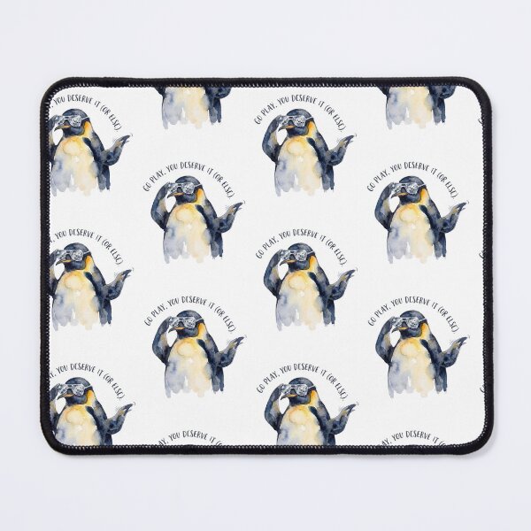 Item preview, Sassy Penguin Disco Sunglasses Watercolor designed and sold by Tiffany Roy.