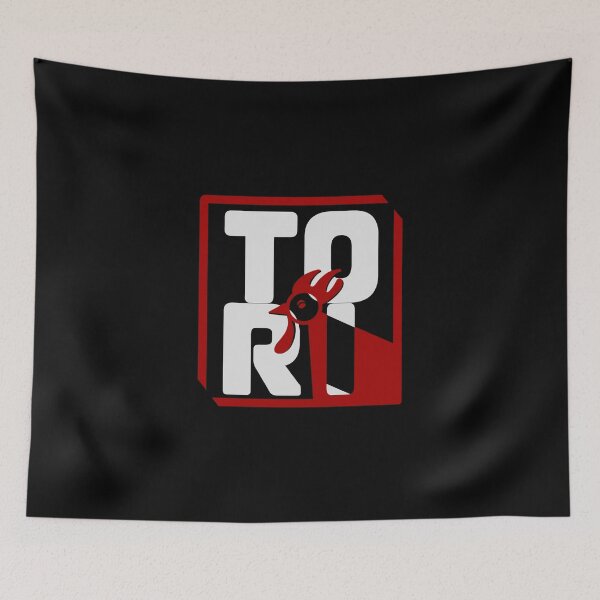 Item preview, Tori Red Rooster Japanese Graphic art designed and sold by GdaySnoopy.