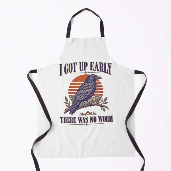 Item preview, I Got Up Early There Was No Worm designed and sold by LuveraxArt.