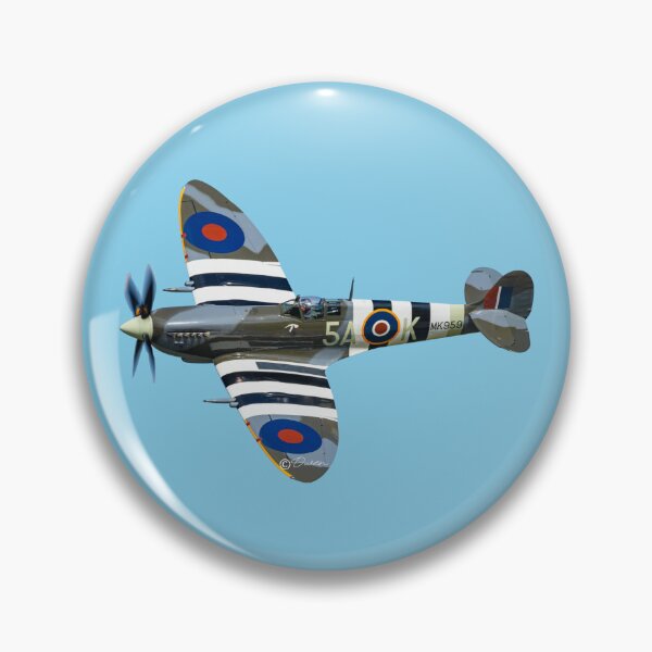 Item preview, Spitfire Fighter Left Bank Battle of Britain Vector Art designed and sold by AfterburnerLab.