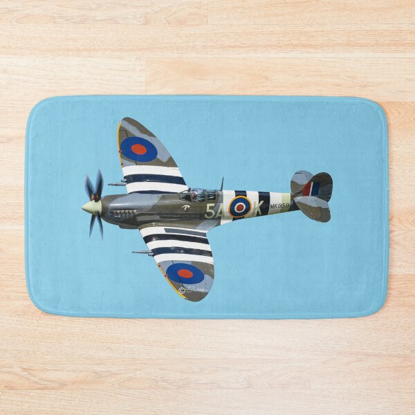 Item preview, Spitfire Fighter Left Bank Battle of Britain Vector Art designed and sold by AfterburnerLab.