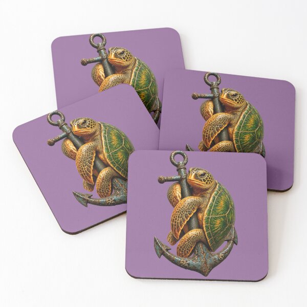 Item preview, Slowly approaching the destination - Turtle at anchor designed and sold by design-rebell.