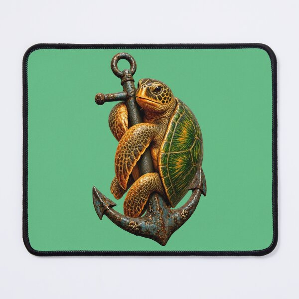 Item preview, Slowly approaching the destination - Turtle at anchor designed and sold by design-rebell.