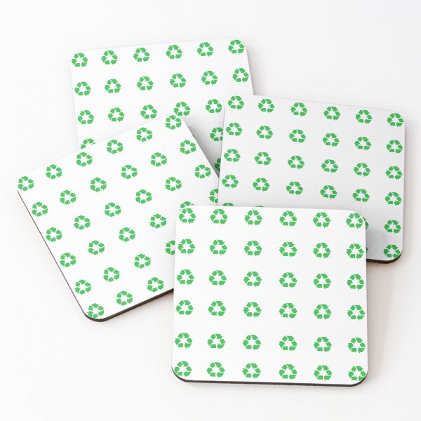 Item preview, Recycling Symbol Green Sticker Pack/Sheet- Large Size designed and sold by SlimyFish.