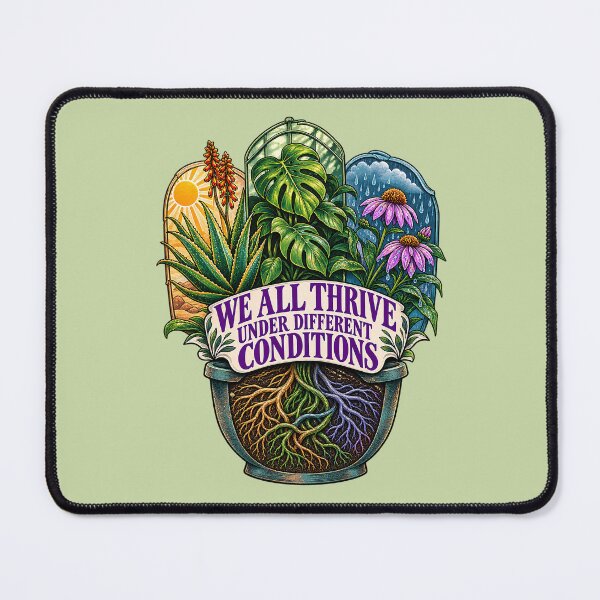 Item preview, We All Thrive Under Different Conditions. designed and sold by Endless7Art.
