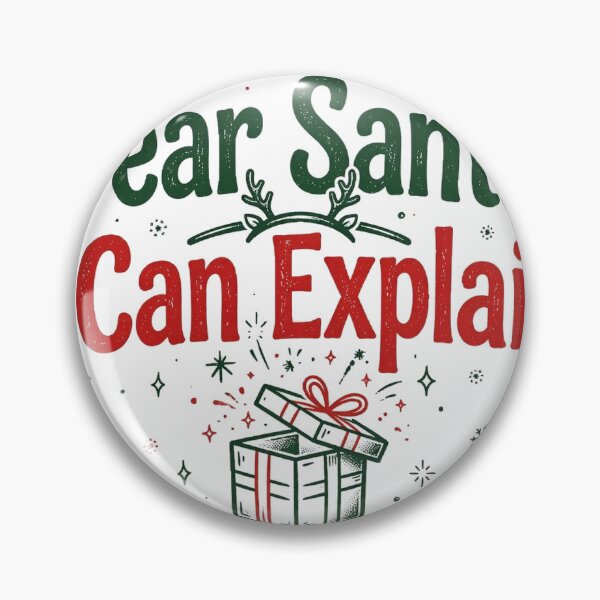Item preview, Dear Santa I Can Explain designed and sold by remoteart.
