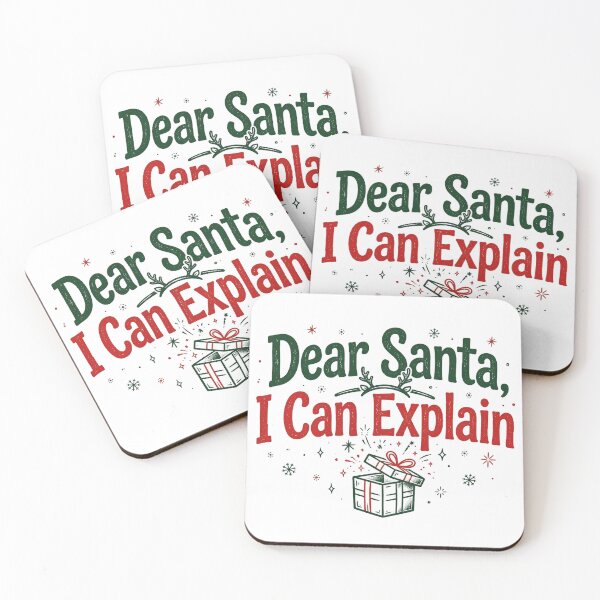 Item preview, Dear Santa I Can Explain designed and sold by remoteart.