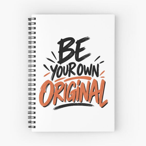Item preview, Be Your Own Original – Motivational Self Confidence Brush Lettering designed and sold by justforart91.