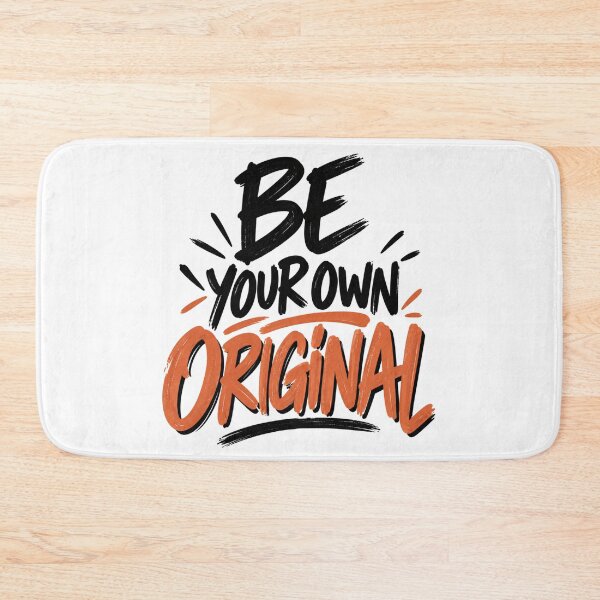 Item preview, Be Your Own Original – Motivational Self Confidence Brush Lettering designed and sold by justforart91.