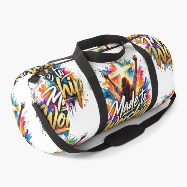 Item preview, Made to Worship | Colorful Christian Praise & Worship Design designed and sold by ThinkOnThis.