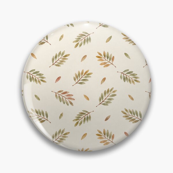 Item preview, Safari Leaves Watercolor Botanical Pattern designed and sold by mycute-stickers.