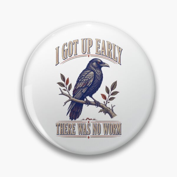 Item preview, I Got Up Early There Was No Worm designed and sold by LuveraxArt.