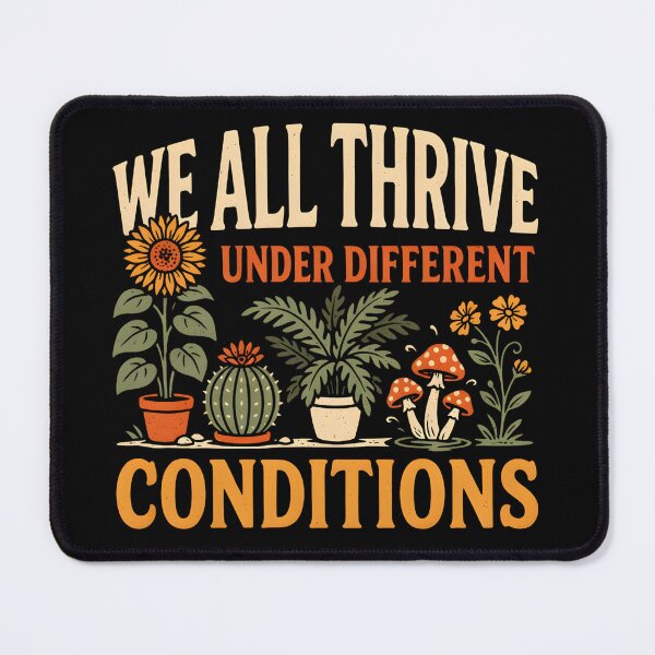 Item preview, We All Thrive Under Different Conditions designed and sold by PAinTIENCE.
