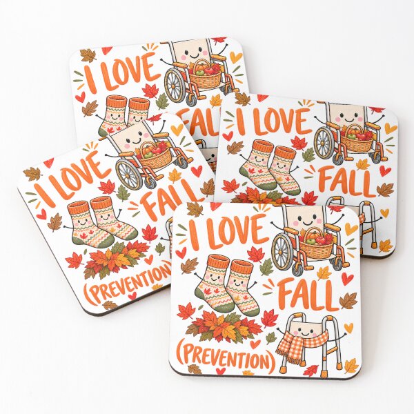 Item preview, I Love Fall Prevention Nurse Autumn Design designed and sold by VGAfanatic.