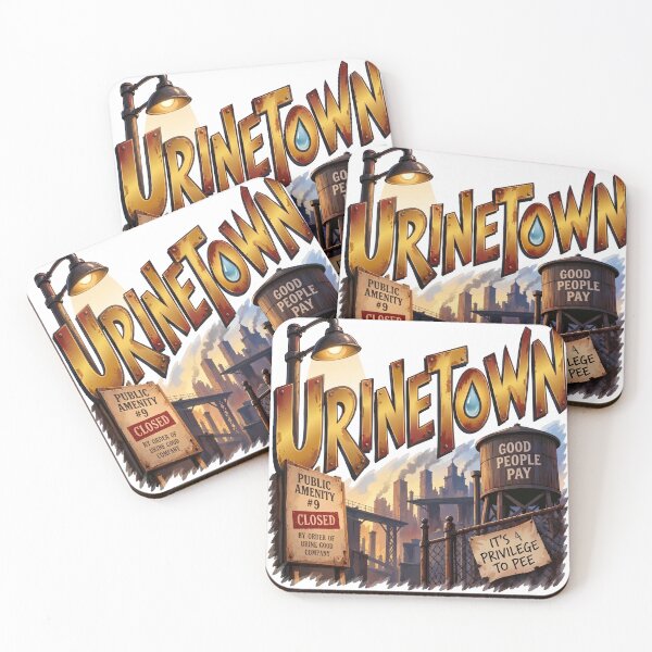 Item preview, Urinetown the Musical designed and sold by Lyric Vault - Rock on.