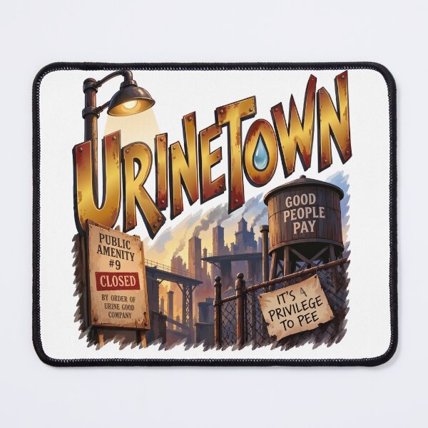 Item preview, Urinetown the Musical designed and sold by Lyric Vault - Rock on.