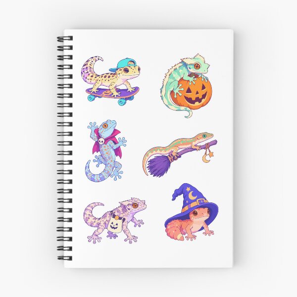 Item preview, Cute Halloween Geckos – Spooky Cute Lizard Design designed and sold by Zoolumi.