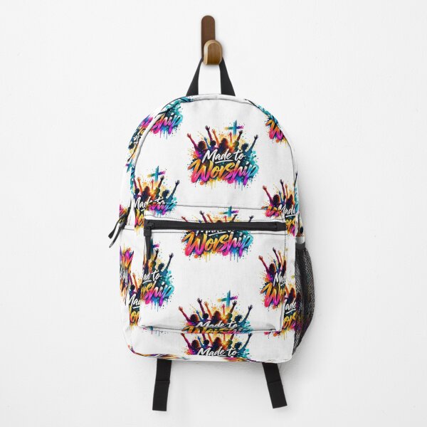 Item preview, Made to Worship | Colorful Christian Praise & Worship Design designed and sold by ThinkOnThis.