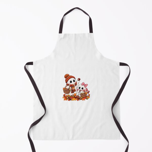 Item preview, Cute Ghosts Collecting Conkers designed and sold by House Of Hauntlings.