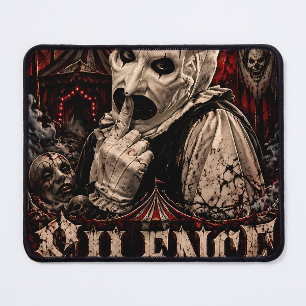 Item preview, Silence Killer Clown Halloween Slasher Dark Circus Horror Art designed and sold by AV.