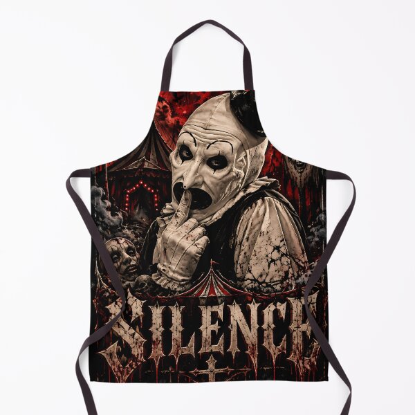 Item preview, Silence Killer Clown Halloween Slasher Dark Circus Horror Art designed and sold by AV.