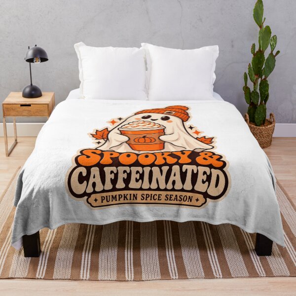 Item preview, Spooky And Caffeinated Pumpkin Spice Ghost designed and sold by gabicoutodesign.