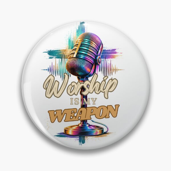 Item preview, Worship Is My Weapon | Christian Worship Faith Design designed and sold by ThinkOnThis.