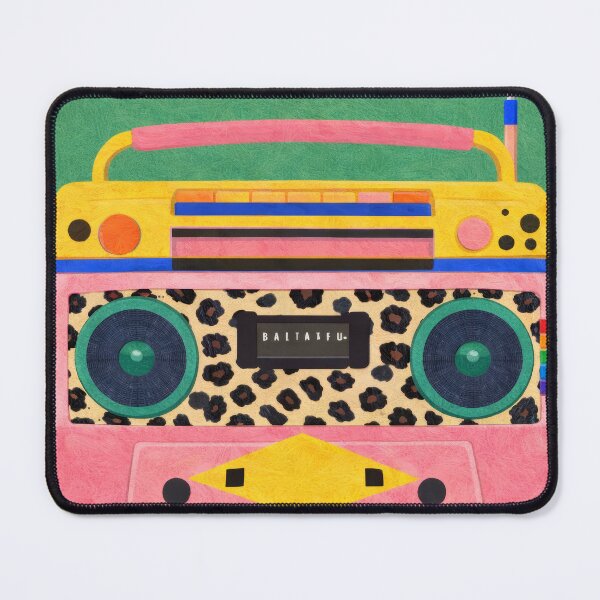 Item preview, Retro Boombox Cinema Soundtrack Movie Poster designed and sold by Cine8.