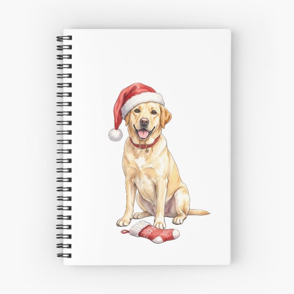 Item preview, Santa Hat Labrador Dog designed and sold by Tiffany Roy.