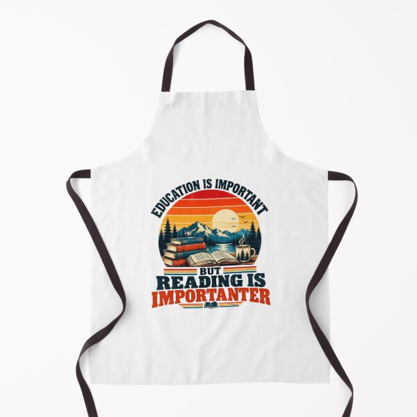 Item preview, Education Is Important But Reading Is Importer Book Lover Reader Teacher Student designed and sold by SkeletonsDanger.