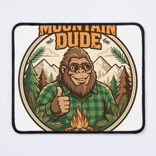 Item preview, Mountain Dude Bigfoot designed and sold by remoteart.