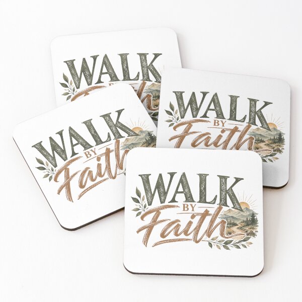 Item preview, Walk By Faith | Christian Mountain Faith Design designed and sold by ThinkOnThis.