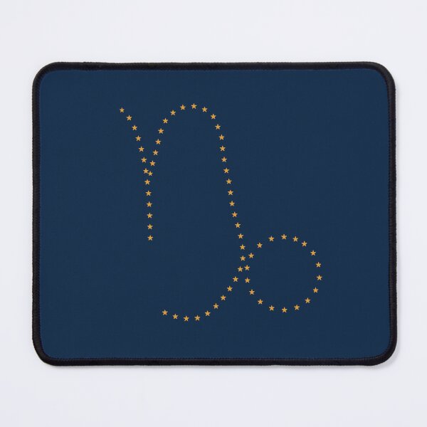 Item preview, Capricorn Zodiac Symbol - Gold Stars on Navy designed and sold by iampaulmorris.