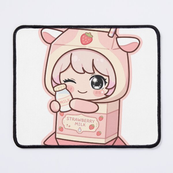 Item preview, Strawberry Milk Chan designed and sold by xiaoxiaochibi.