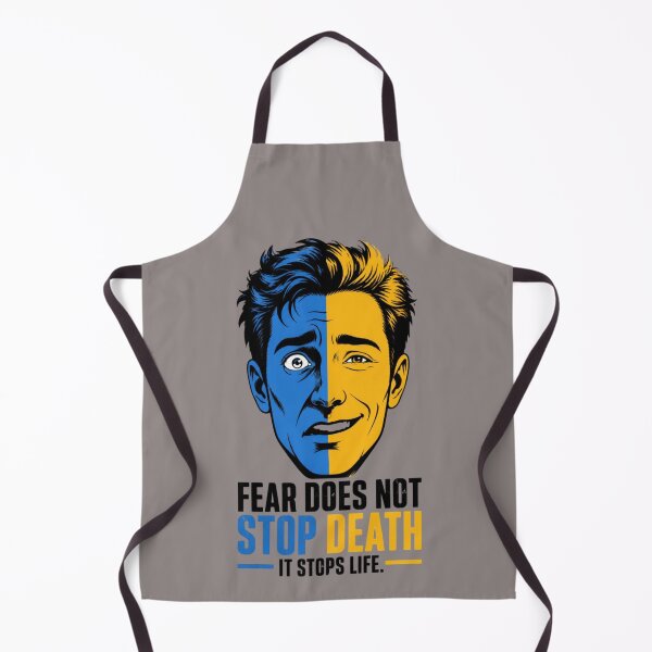 Item preview, Fear Does Not Stop Death, It Stops Life – Gothic Hourglass Design 9 designed and sold by GoGreenlove.