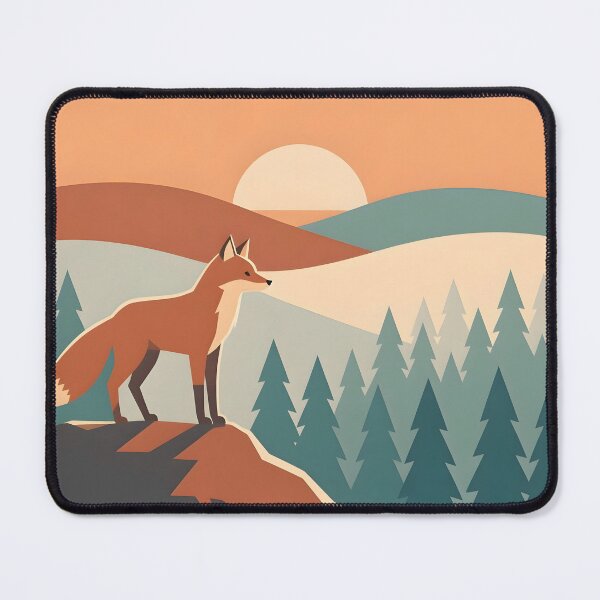 Item preview, Fox Sunset Forest Silhouette designed and sold by Herodestroyer.