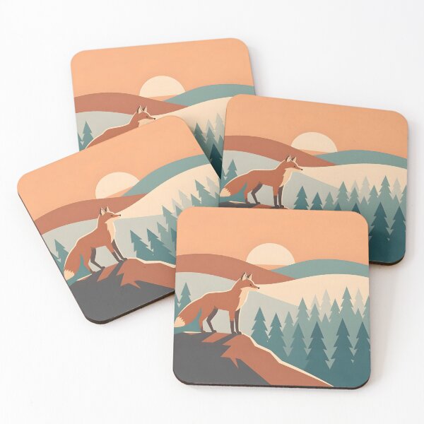 Item preview, Fox Sunset Forest Silhouette designed and sold by Herodestroyer.