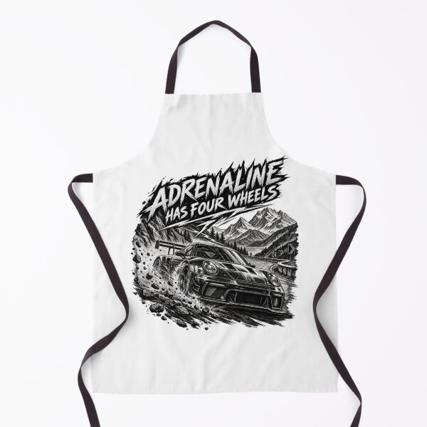 Item preview, Adrenaline Has Four Wheels Sports Car Racing Enthusiast  designed and sold by CrazySzoopWorld.