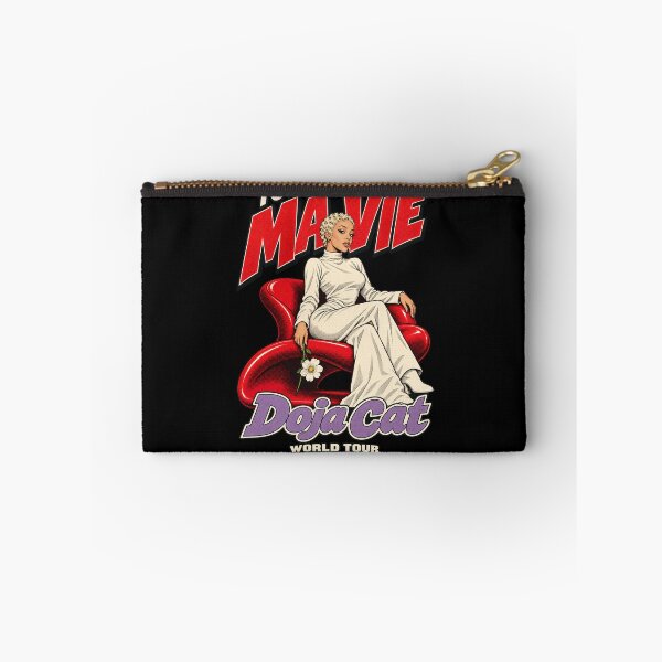Item preview, Doja Cat Tour Ma Vie World Tour Comic Style Red Chair Concert Poster designed and sold by Cuiroblinda.