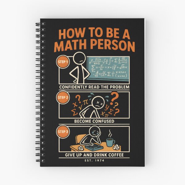 Item preview, How to Be a Math Person designed and sold by PAinTIENCE.