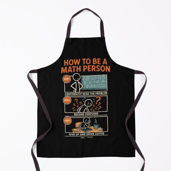 Item preview, How to Be a Math Person designed and sold by PAinTIENCE.