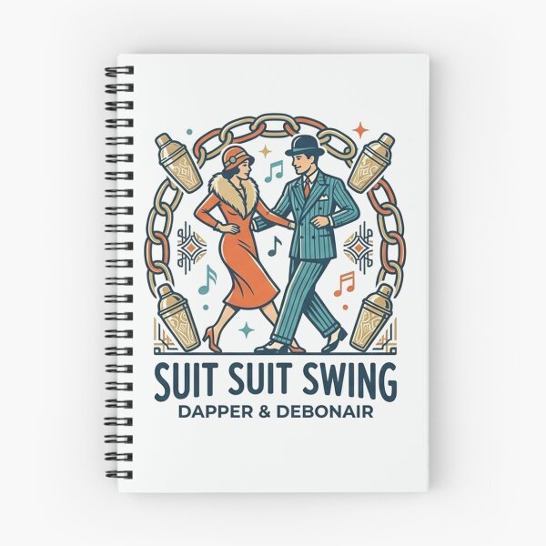 Item preview, Suit Suit Swing Dapper Debonair Vintage Roaring Twenties Art designed and sold by AgdBol.
