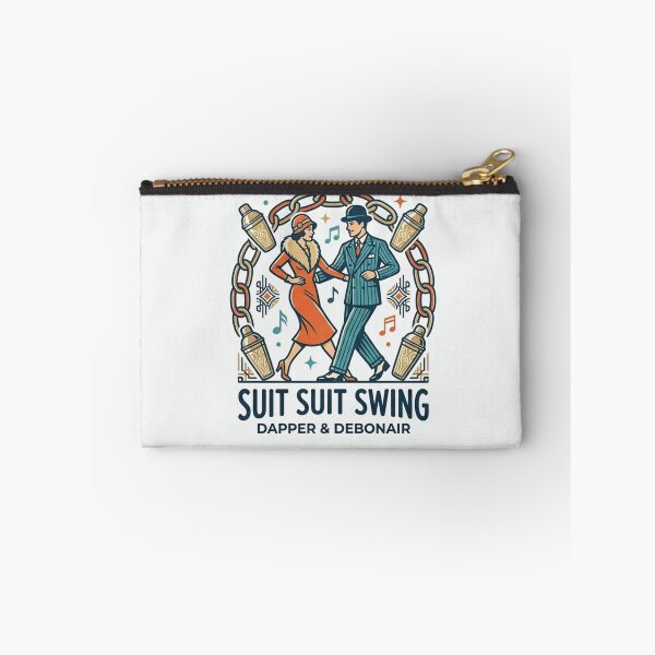 Item preview, Suit Suit Swing Dapper Debonair Vintage Roaring Twenties Art designed and sold by AgdBol.