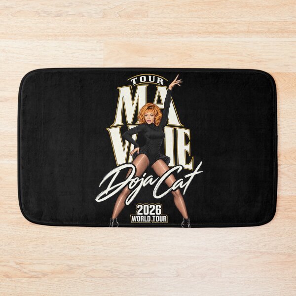 Item preview, Doja Cat Tour Ma Vie 2026 World Tour Dancing Pose Orange Hair Concert designed and sold by Cuiroblinda.