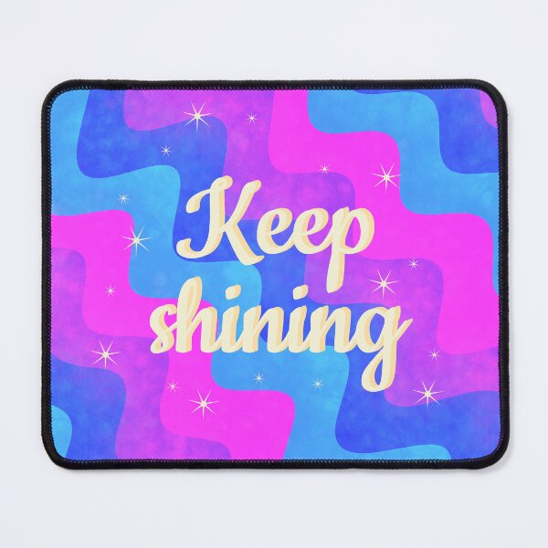 Item preview, Keep shining blue designed and sold by Ana Gorozpe.