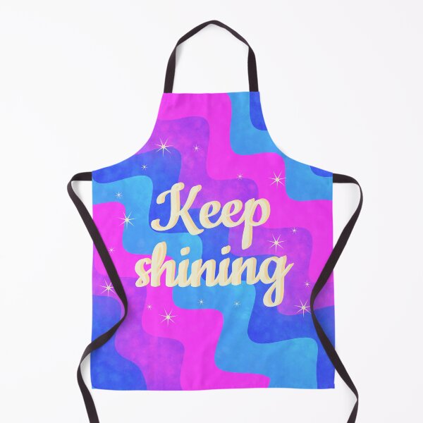 Item preview, Keep shining blue designed and sold by Ana Gorozpe.